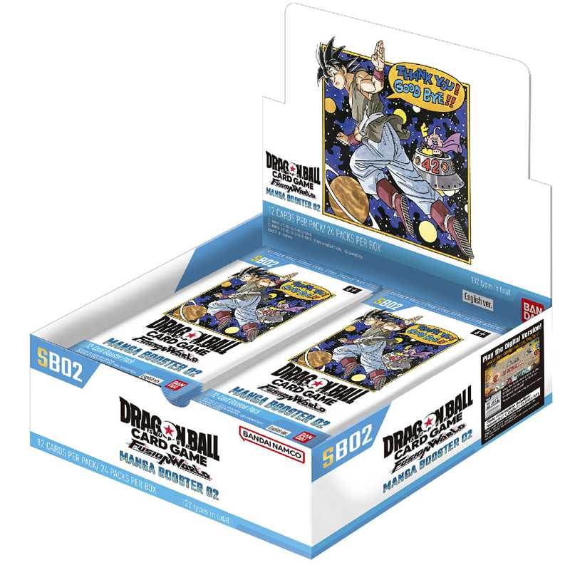 Dragon Ball Super Fusion World SB02 Manga Booster Box ENG Pokecardsstore Dragon Ball Super Fusion World SB02 Manga Booster Box ENG Pokecardsstore