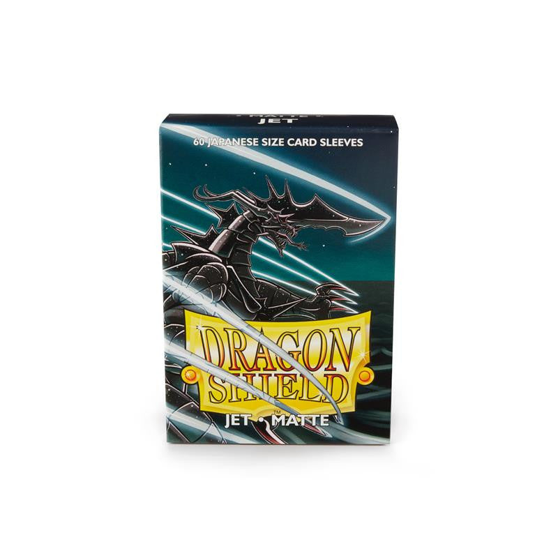 Dragon Shield - 60 protège-cartes Mat - Format Japonais Jet Matte Dragon Shield - 60 protège-cartes Mat - Format Japonais Jet Matte