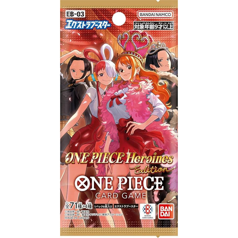 One Piece Card Game Extra Booster Box Heroines Edition EB03