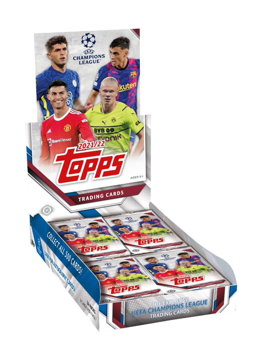 Topps UEFA Champions League Hobby Box 2021-22