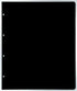 Masterphil - Confezione 10 Divisori Black per Topbinder in plastica morbida