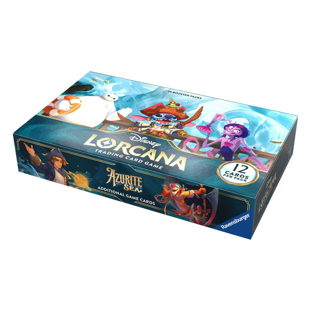 Disney Lorcana TCG Azurite Sea Mare di Azzurrite Booster Display ITA