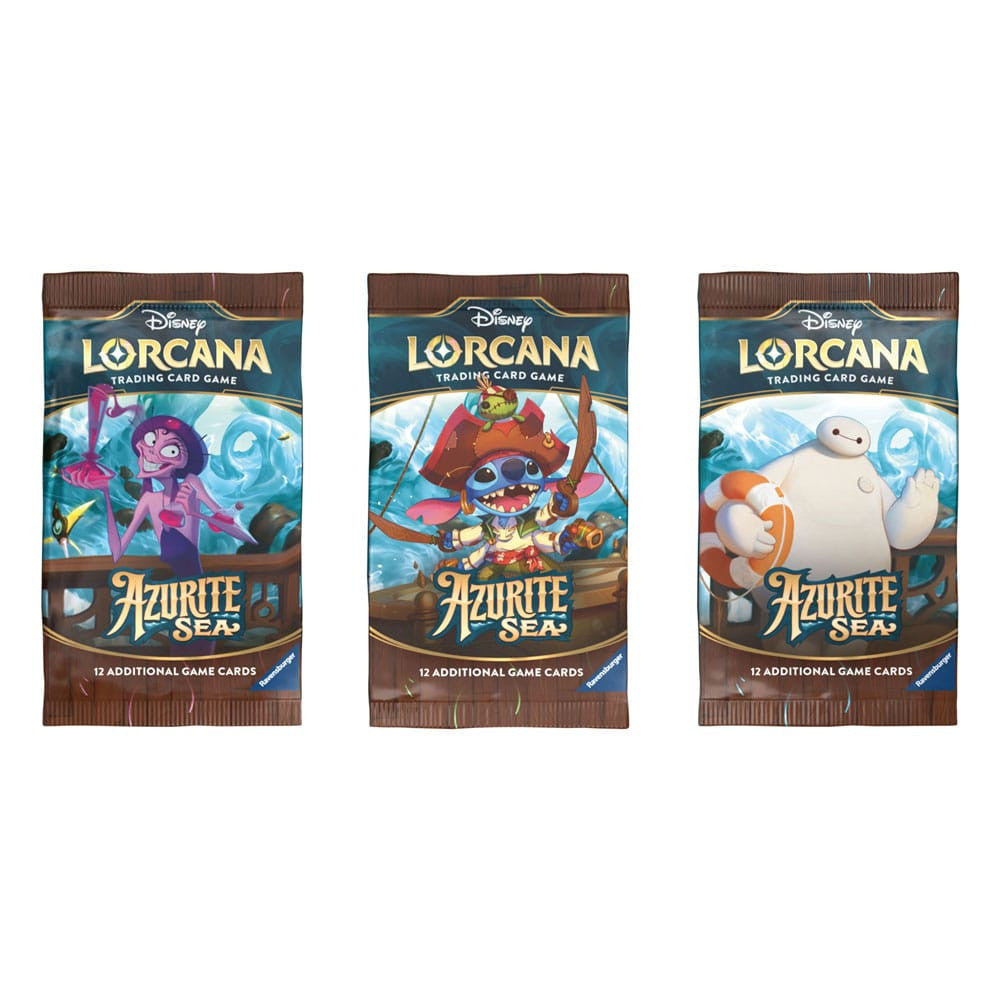 Disney Lorcana TCG Azurite Sea Mare di Azzurrite Booster ITA