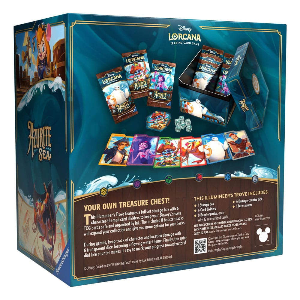 Disney Lorcana TCG Azurite Sea llumineer's Trove (1)