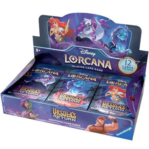 Disney Lorcana Ursula's Return Booster Box 24 Buste EN