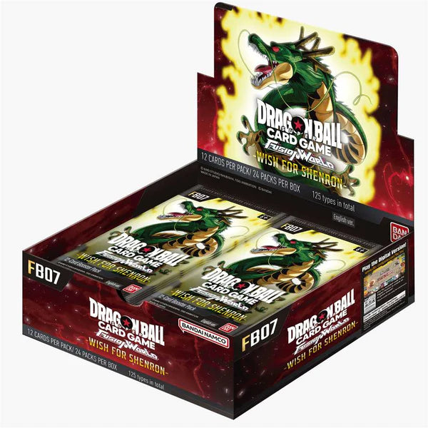 Dragon Ball Fusion World FB07 Wish For Shenron Booster Box ENG