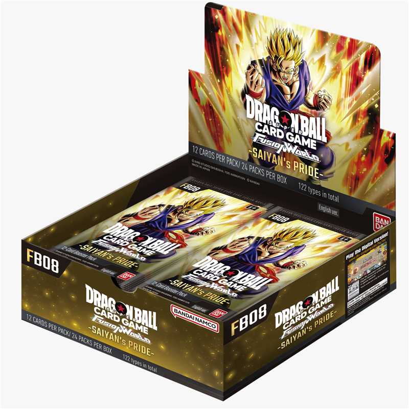 Dragon Ball Fusion World FB08 Gathering of Saiyans Booster Box ENG