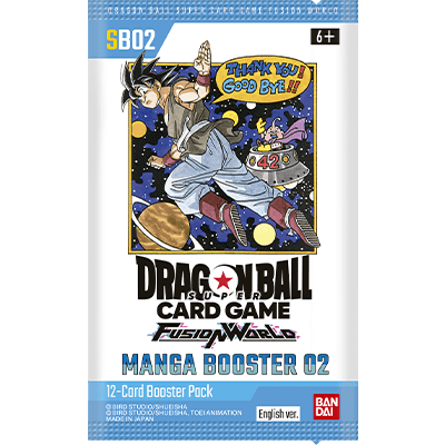 Dragon Ball Super Fusion World SB02 Manga Booster Box ENG