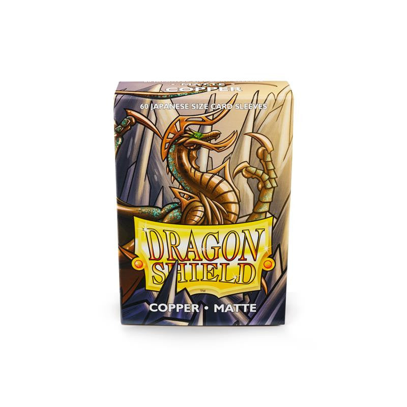 Dragon Shield Small Japanese Sleeves Matte Copper - 60 Bustine