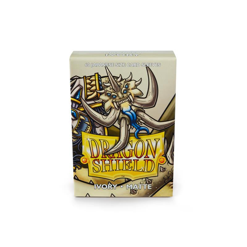 Dragon Shield Small Japanese Sleeves Matte Ivory - 60 Bustine