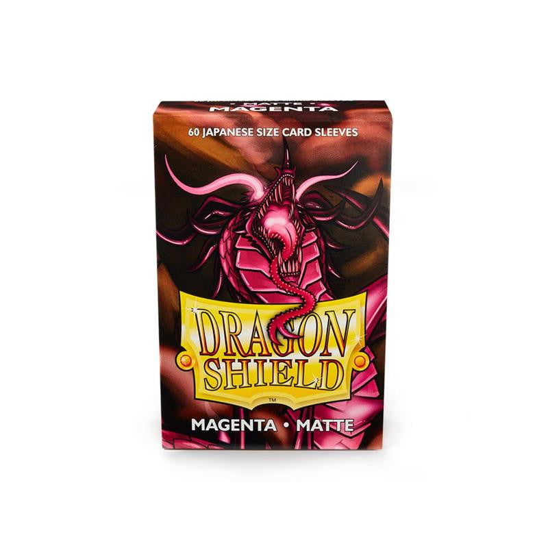 Dragon Shield Small Japanese Sleeves Matte Magenta - 60 Bustine