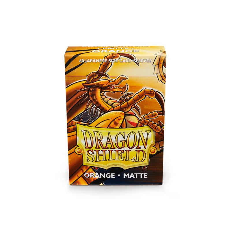 Dragon Shield Small Japanese Sleeves Matte Orange - 60 Bustine