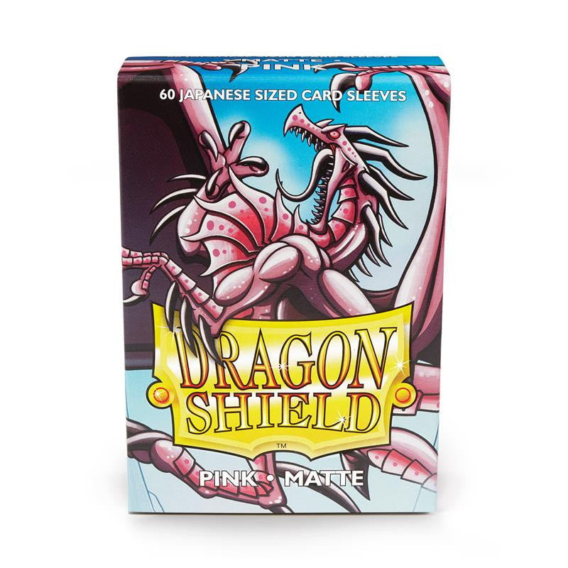 Dragon Shield Small Japanese Sleeves Matte Pink - 60 Bustine