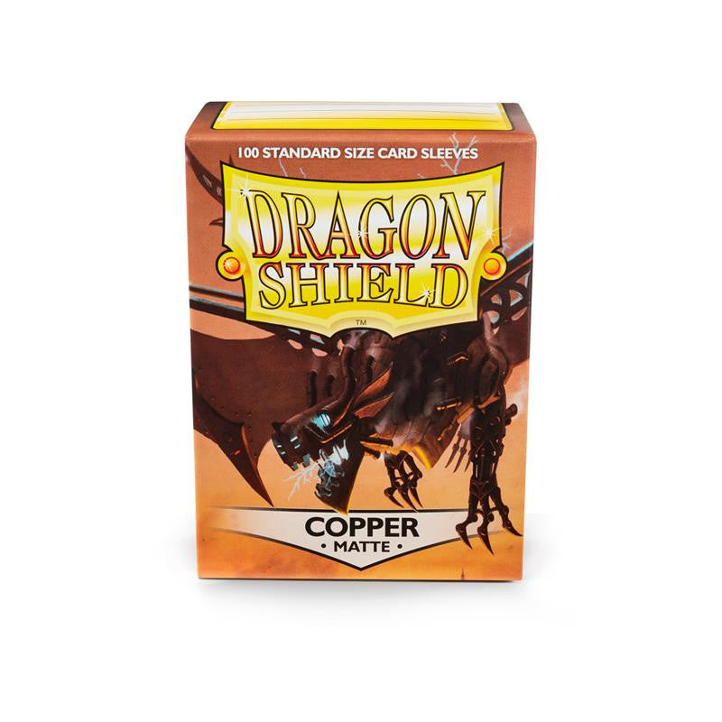 Dragon Shield Standard Sleeves Matte Copper - 100 Bustine