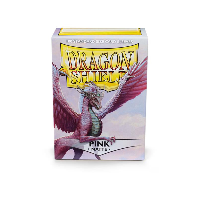 Dragon Shield Standard Sleeves Matte Pink - 100 Bustine