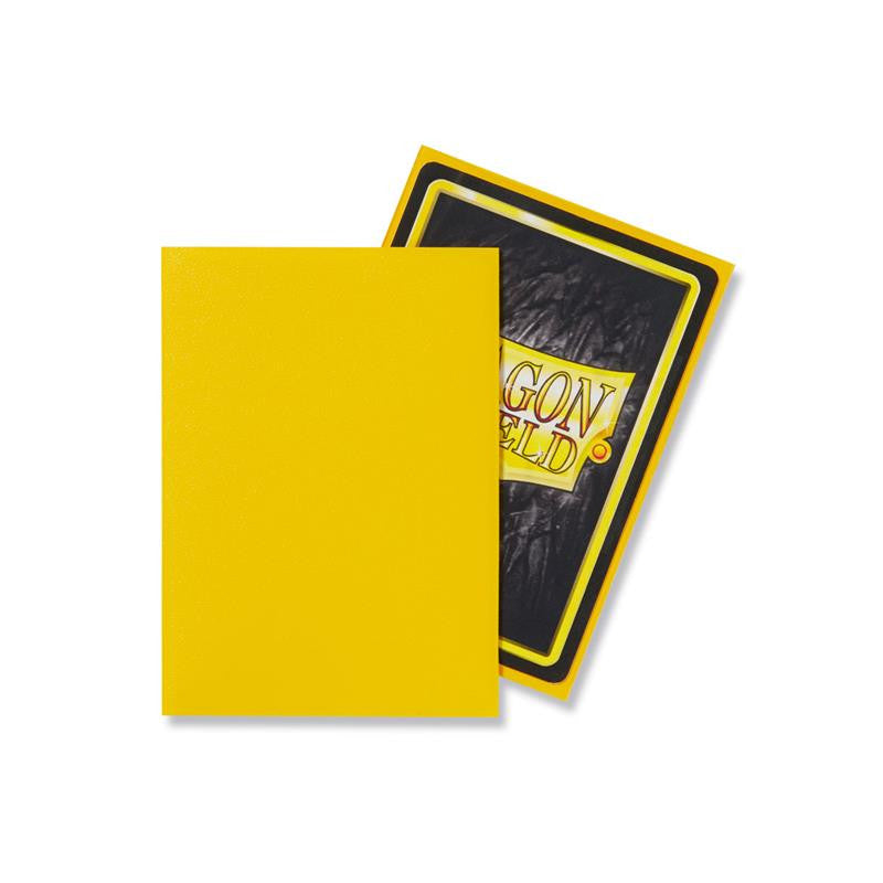 Dragon Shield Standard Sleeves Matte Yellow - 100