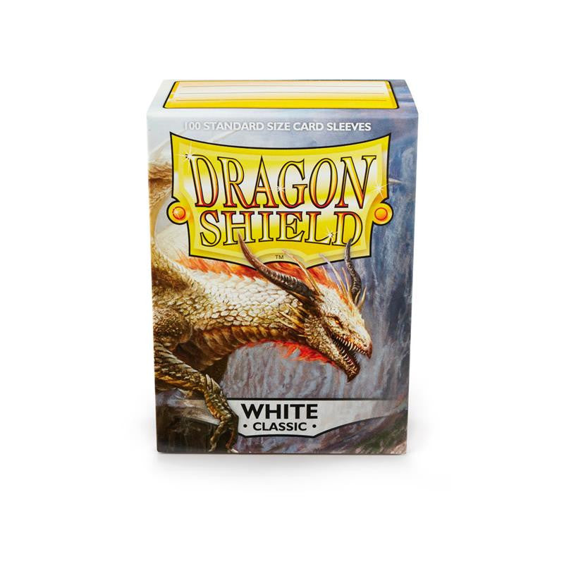 Dragon Shield Standard Sleeves White - 100 Bustine