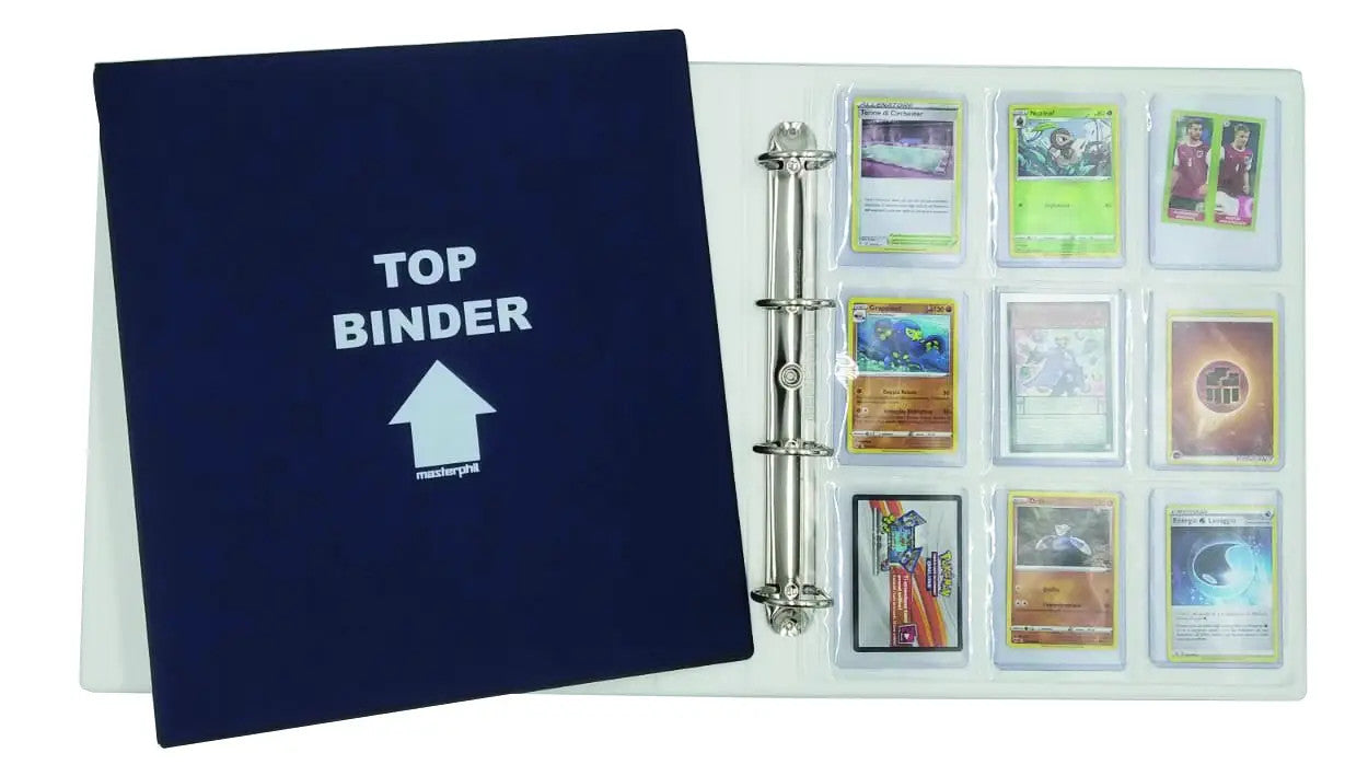 Fogli per Topbinder - Confezione 10 fogli a 9 tasche per Toploader