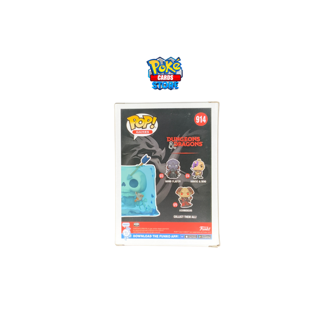 Funko Pop - Gelatinous Cube  Dungeons & Dragons - WonderCon 2023 Exclusive back