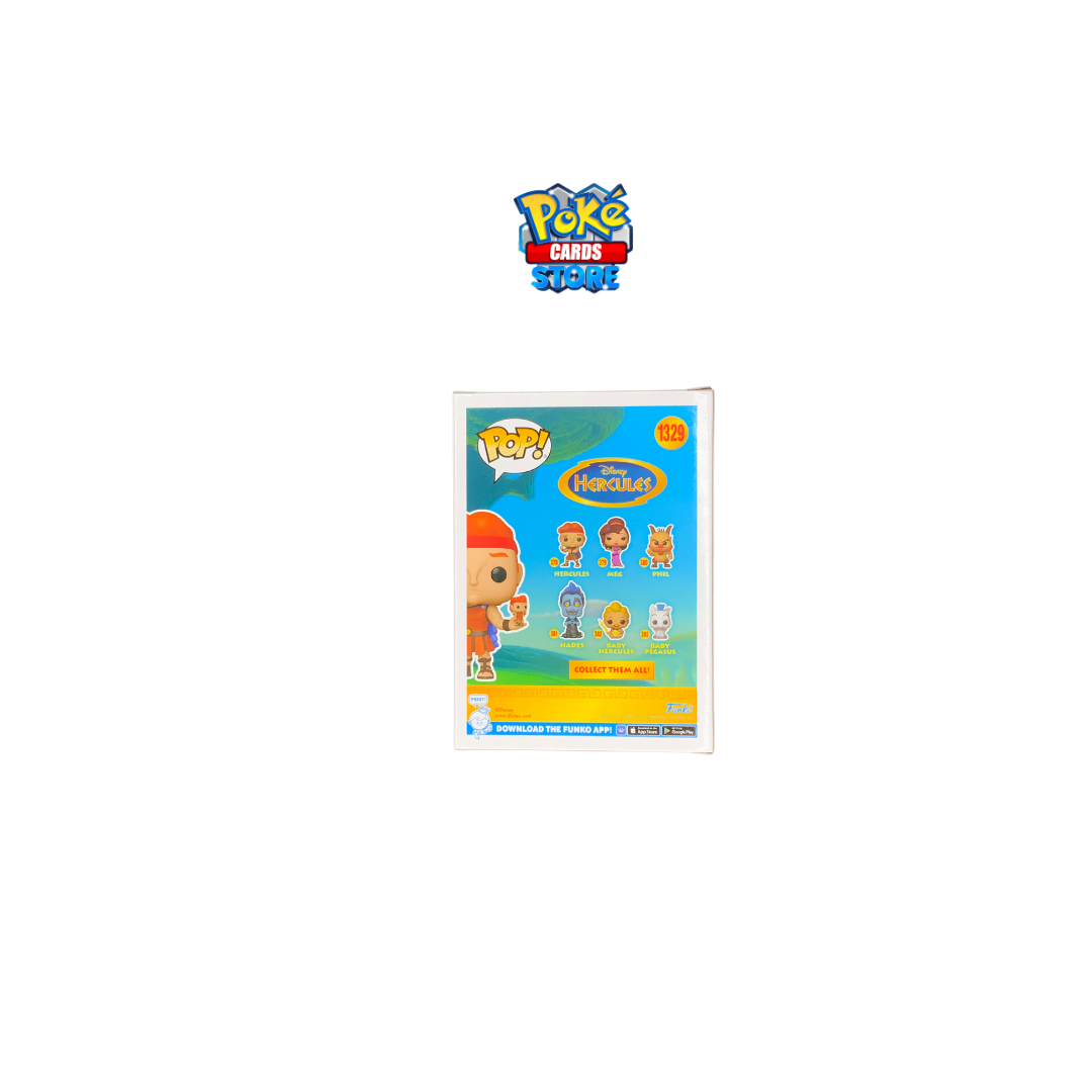 Funko Pop - Hercules with action figure WonderCon 2023 Exclusive Back