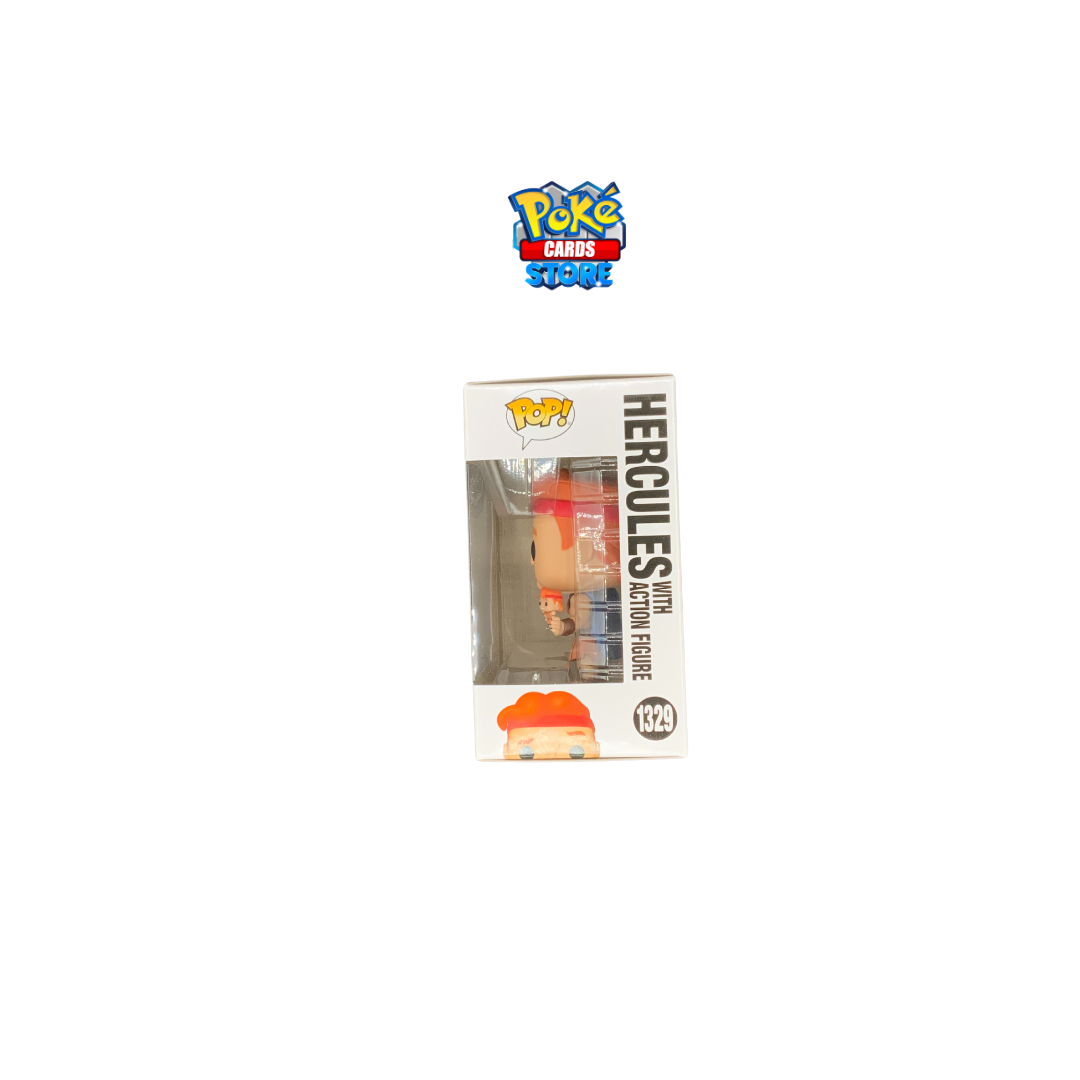 Funko Pop - Hercules with action figure WonderCon 2023 Exclusive left Side