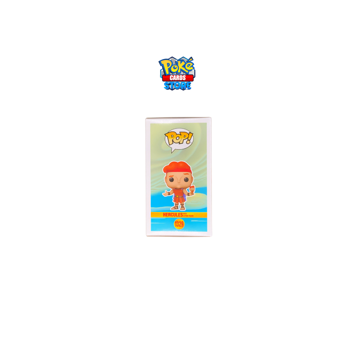 Funko Pop - Hercules with action figure WonderCon 2023 Exclusive Right Side