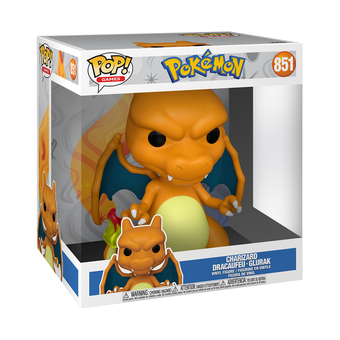 Funko Pop Pokemon Charizard Jumbo 10'' 851