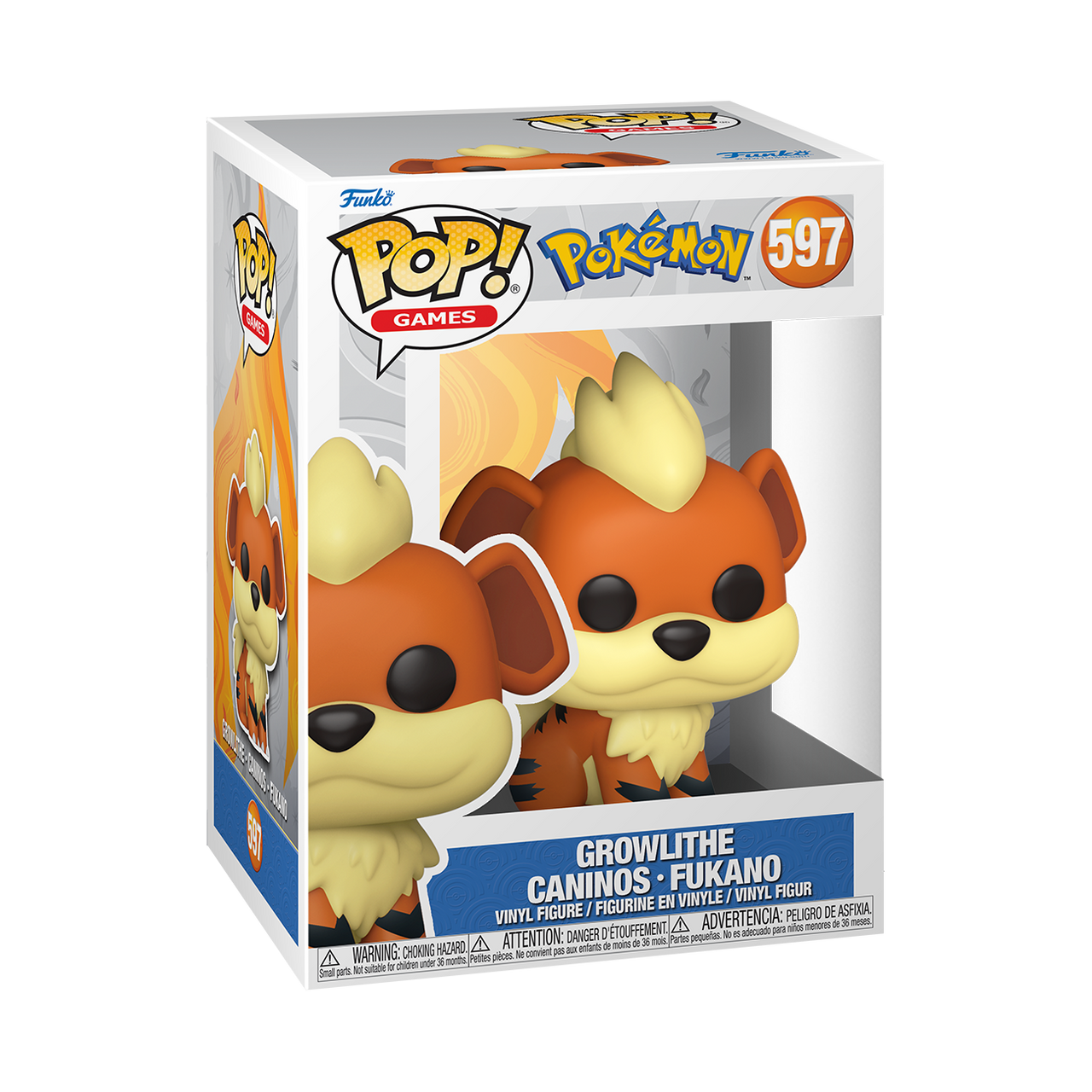 Funko Pop Pokemon Growlithe 597