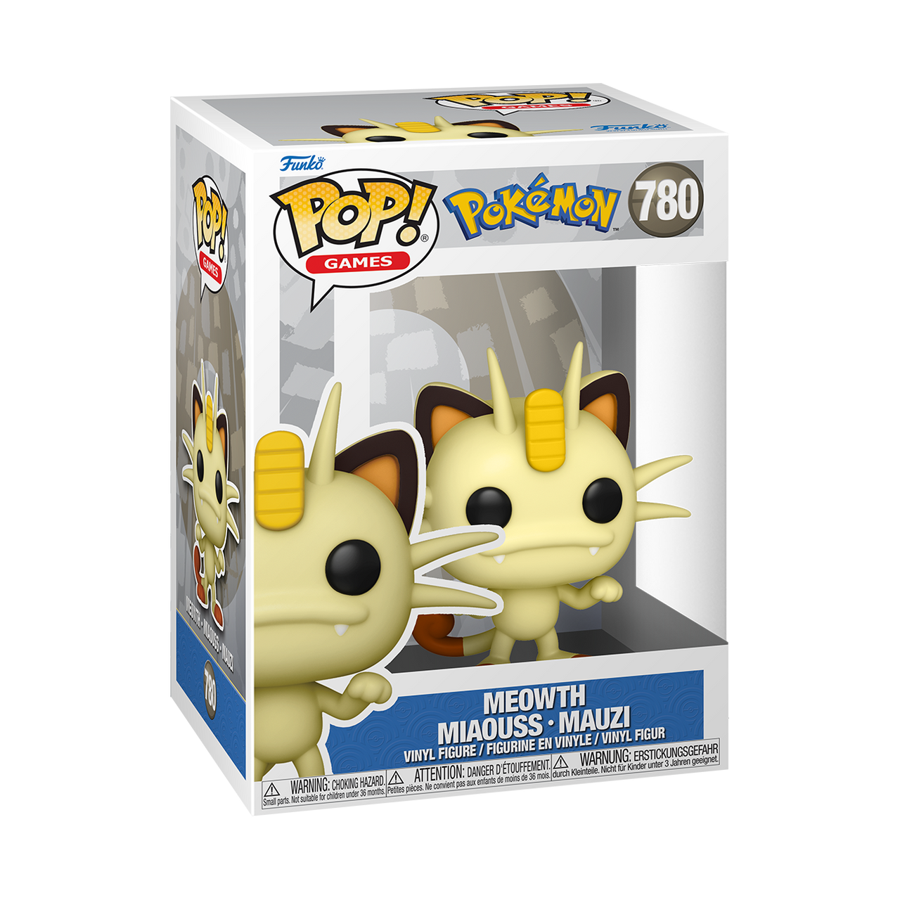 Funko Pop Pokemon Meowth 780