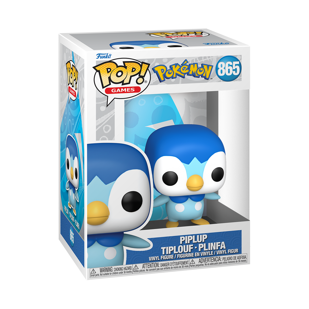 Funko Pop Pokemon Piplup 865