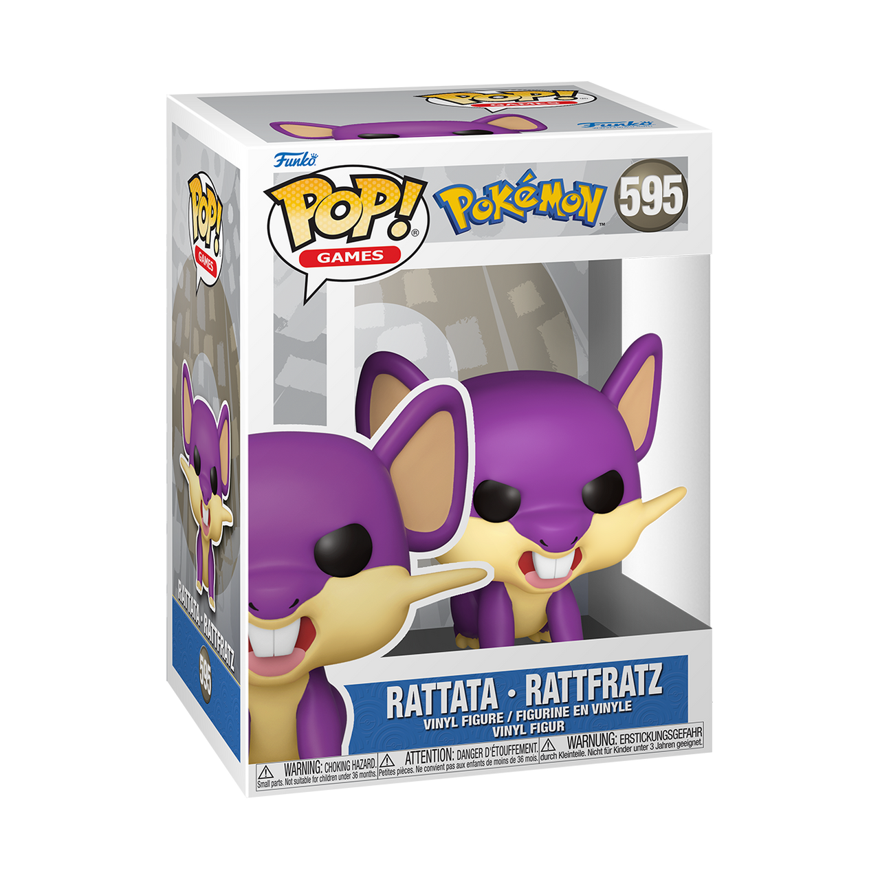 Funko Pop Pokemon Rattata 595