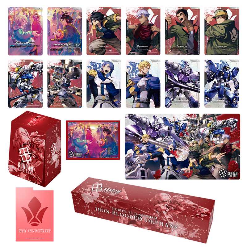 Gundam Card Game Premium Accessory Set IRON-BLOODED ORPHANS [PB02] ENG