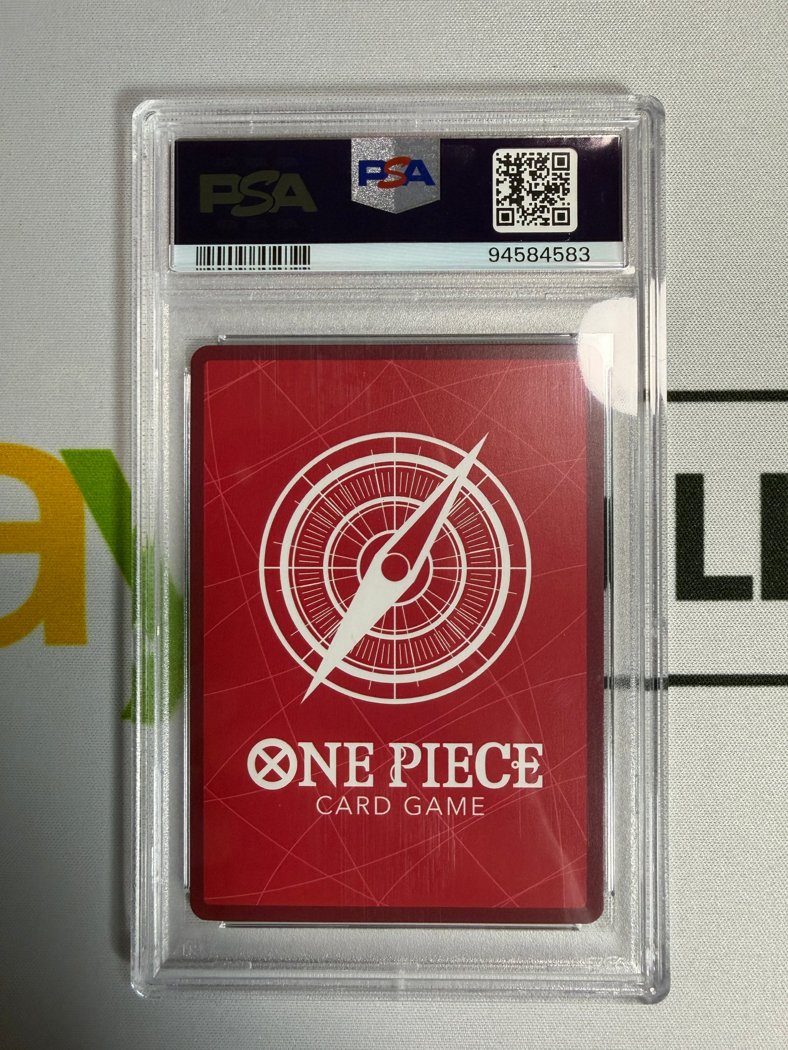 One Piece PSA 10 Trafalgar Law OP01 #002 EN Alternate Art Errata 2022