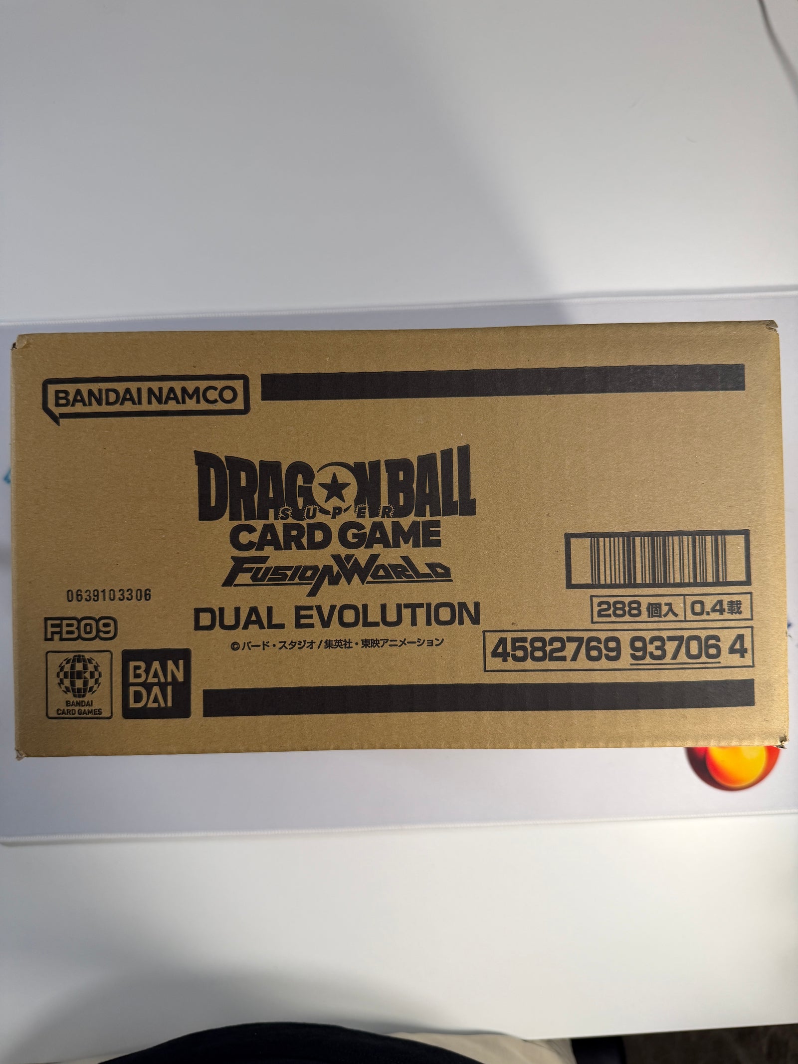 Dragon Ball Fusion World FB09 Dual Evolution Sealed Case Japanese
