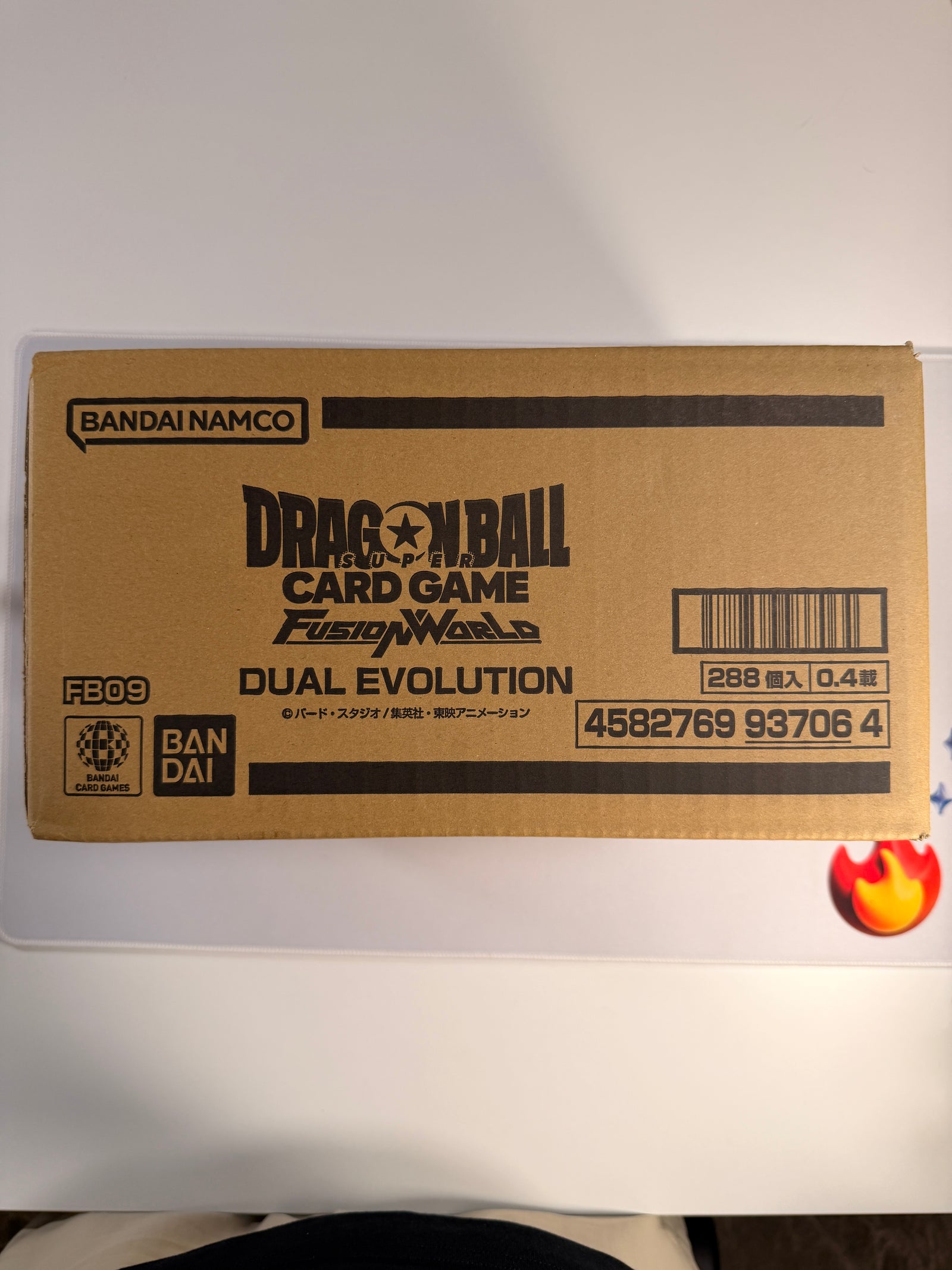 Dragon Ball Fusion World FB09 Dual Evolution Sealed Case Japanese