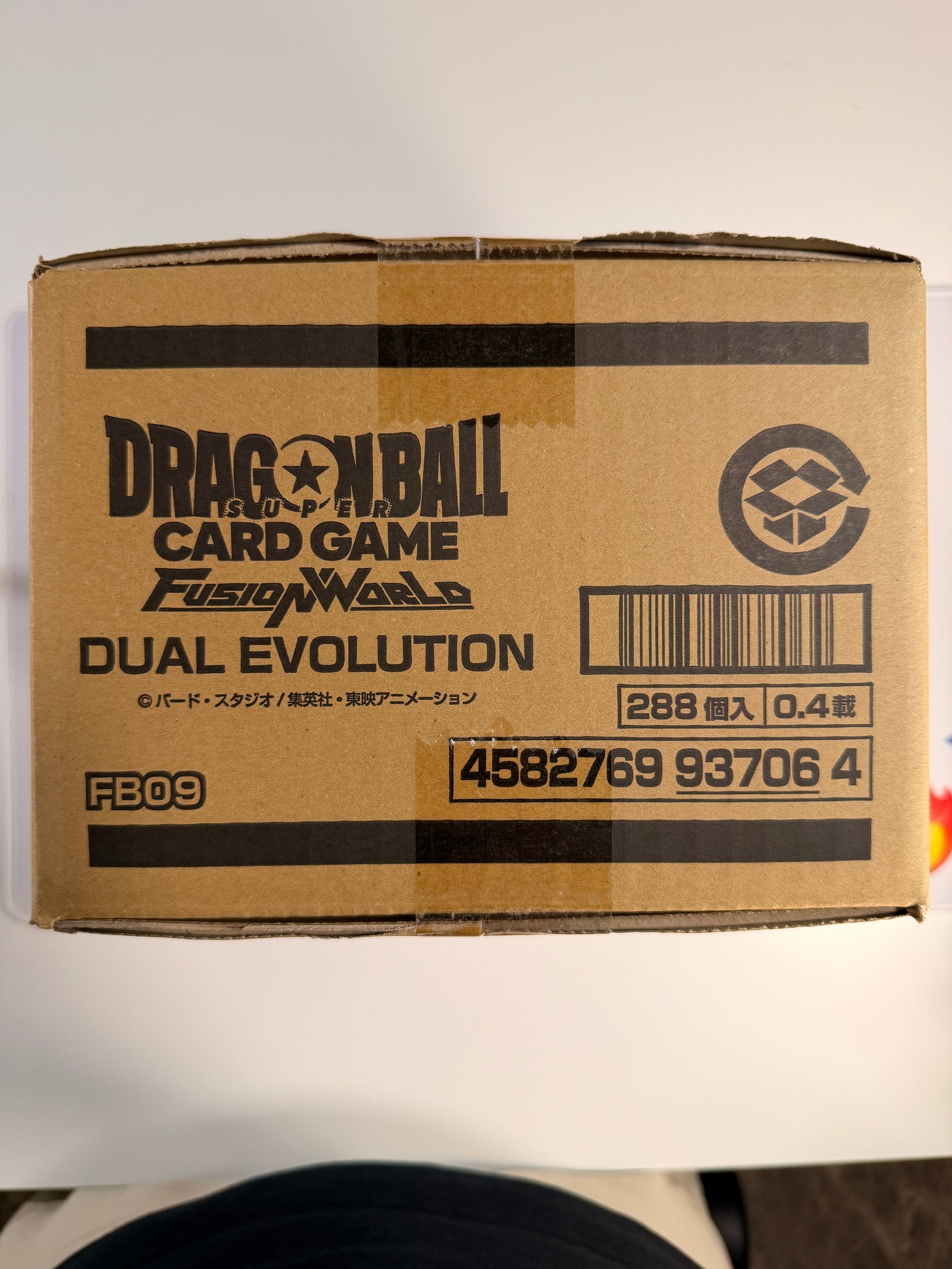 Dragon Ball Fusion World FB09 Dual Evolution Sealed Case Japanese