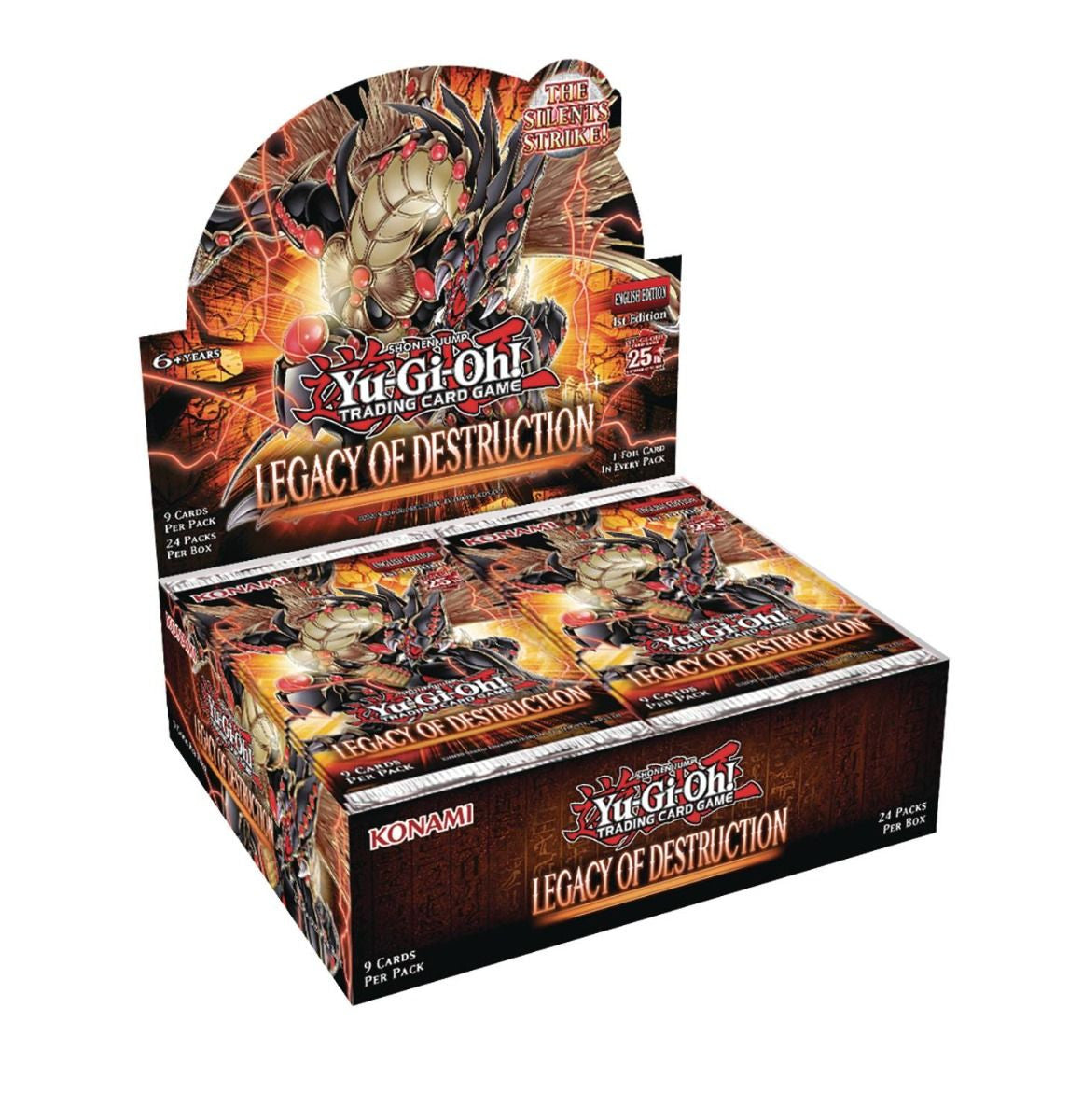 Legacy of Destruction Box 24 Buste 1st Edition Yu-Gi-Oh! (EN)