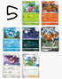 Pokémon Lista Carte Gym Promo #5