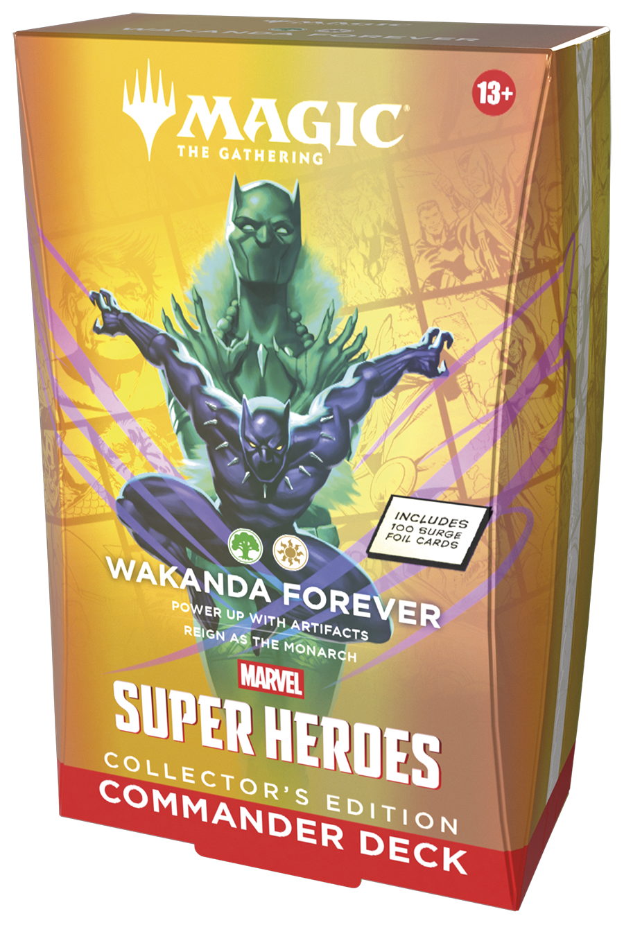 Magic Marvel Super Heroes Commander Deck Set Collectors Edition ENG