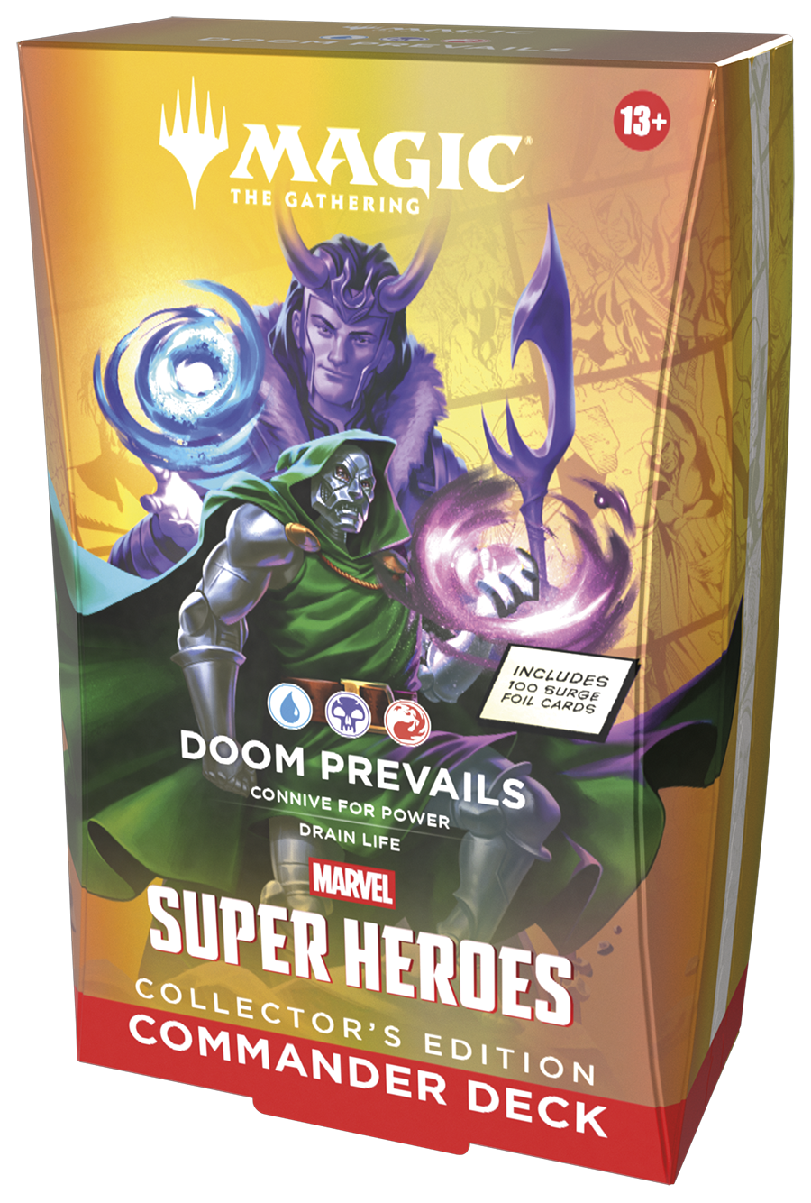 Magic Marvel Super Heroes Commander Deck Set Collectors Edition ENG
