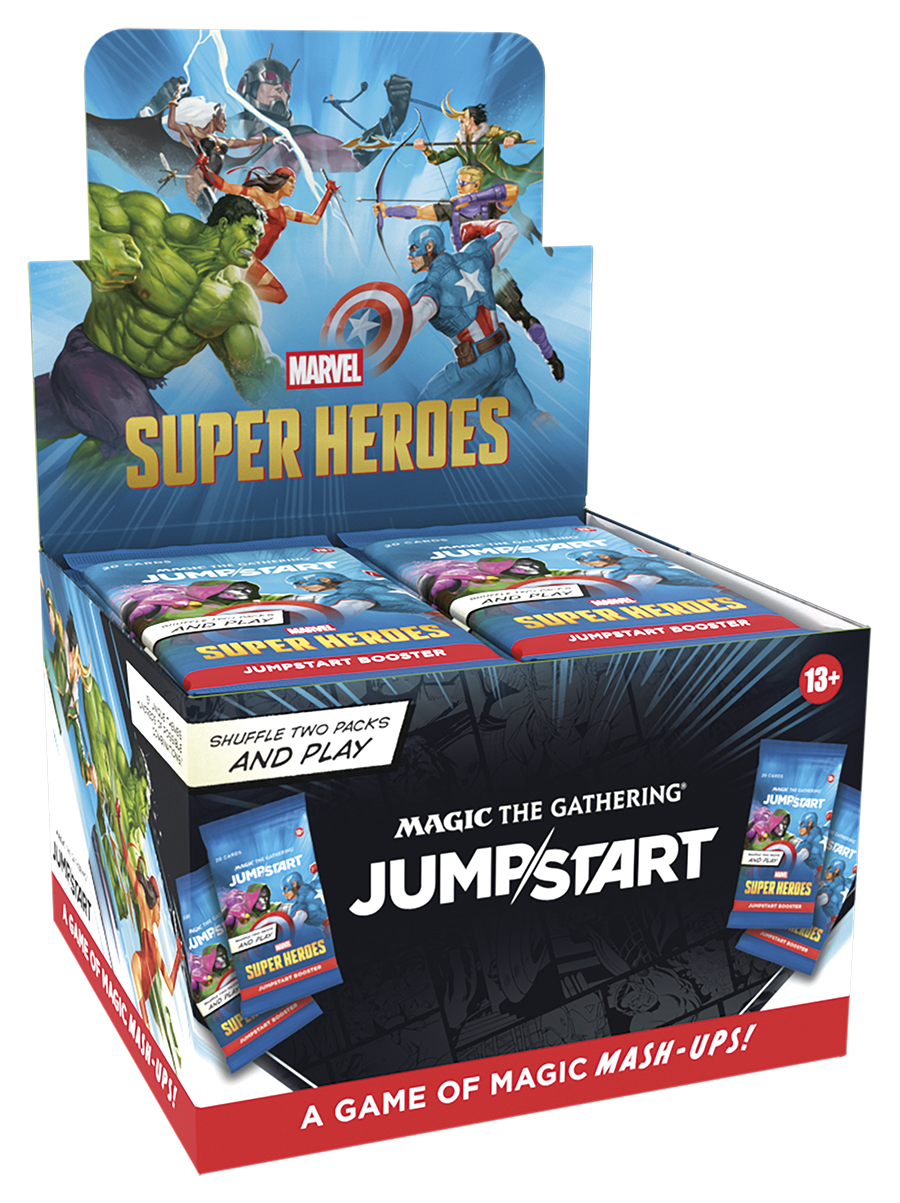 Magic Marvel Super Heroes Jumpstart Booster Box ENG