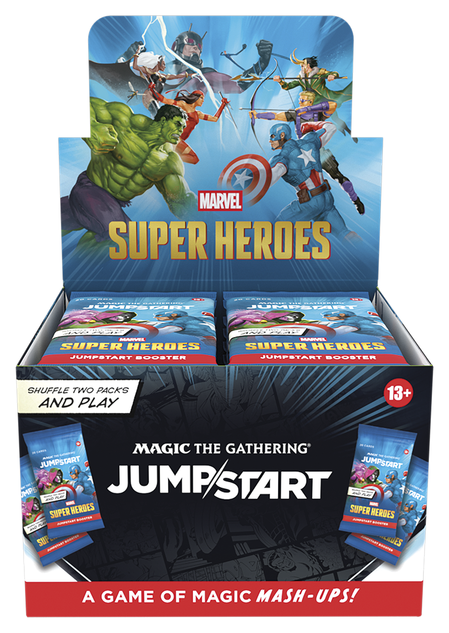 Magic Marvel Super Heroes Jumpstart Booster Box ENG