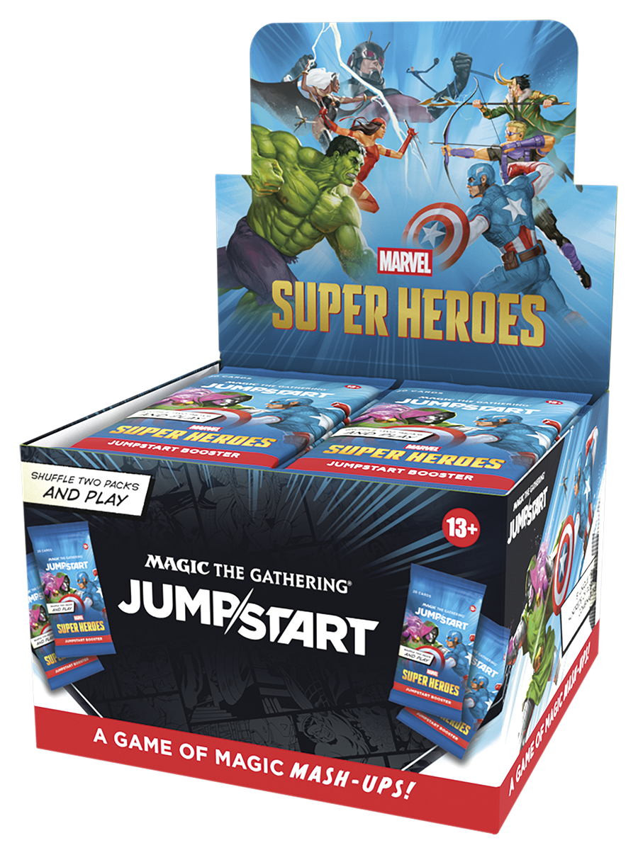 Magic Marvel Super Heroes Jumpstart Booster Box ENG