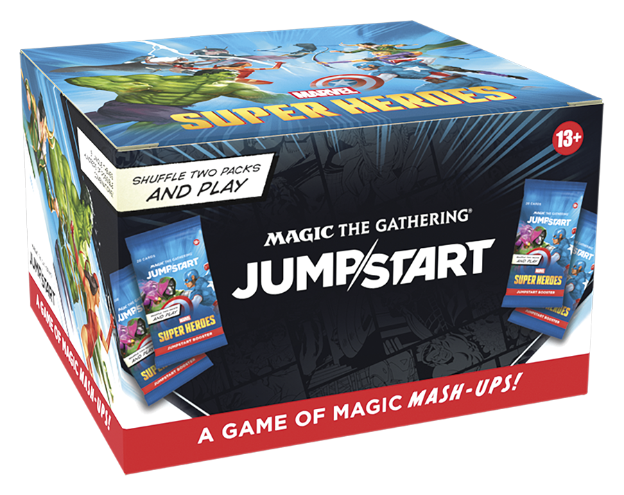 Magic Marvel Super Heroes Jumpstart Booster Box ENG