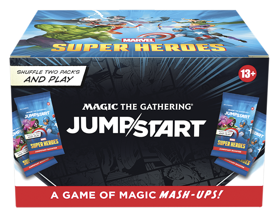 Magic Marvel Super Heroes Jumpstart Booster Box ENG