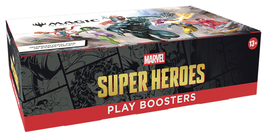 Magic Marvel Super Heroes Play Booster Box ENG
