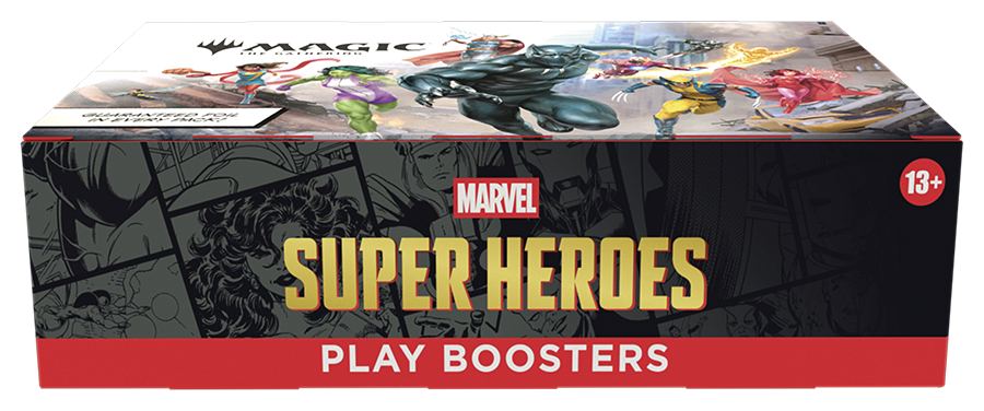 Magic Marvel Super Heroes Play Booster Box ENG