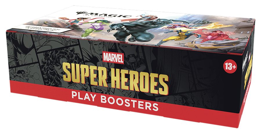 Magic Marvel Super Heroes Play Booster Box ENG