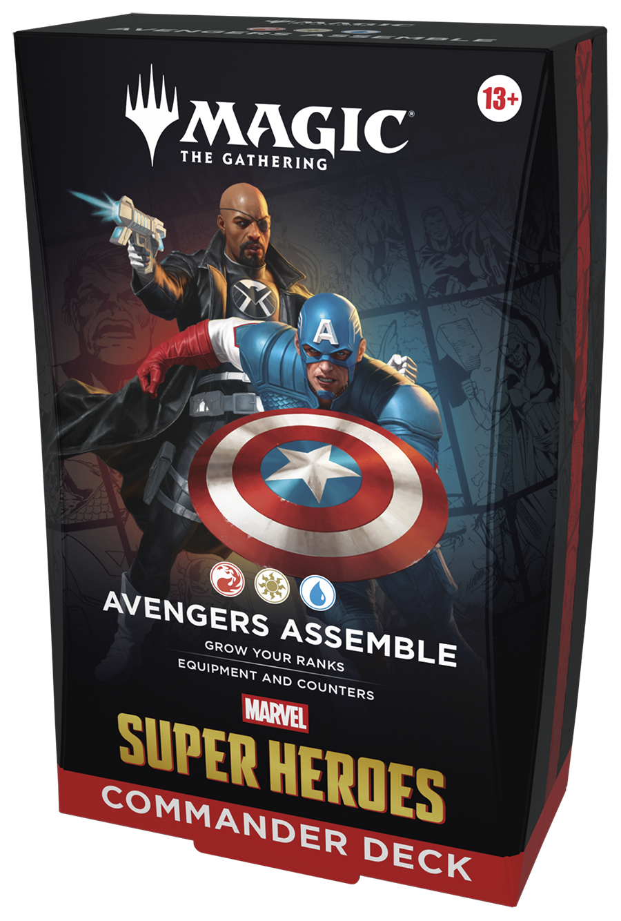 Magic Marvel Super Heroes Commander Deck Set ENG