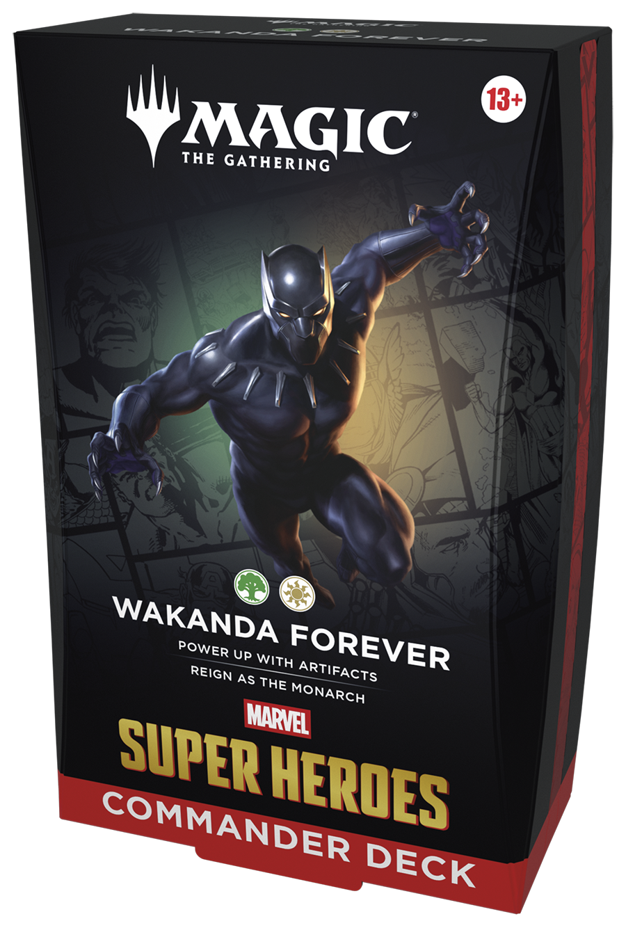 Magic Marvel Super Heroes Commander Deck Set ENG